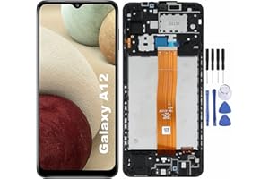 For Samsung Galaxy A12 A125F LCD Screen Replacement,LCD Display Touch Screen Digitizer Assembly with Repair Tools, Compatible