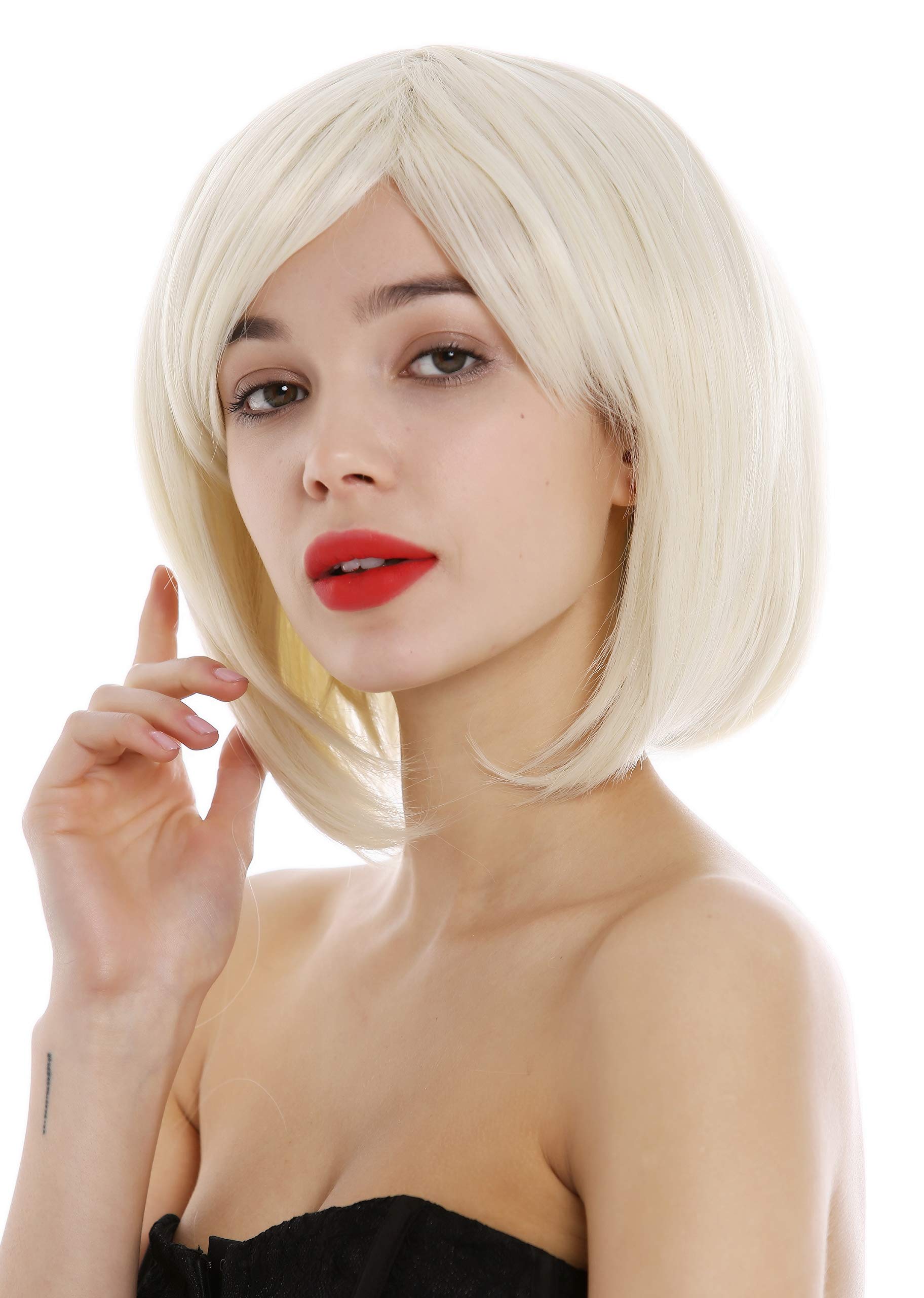 WIG ME UP - 1215-303/220 Lady Wig short frayed Bob style parting light blonde mix