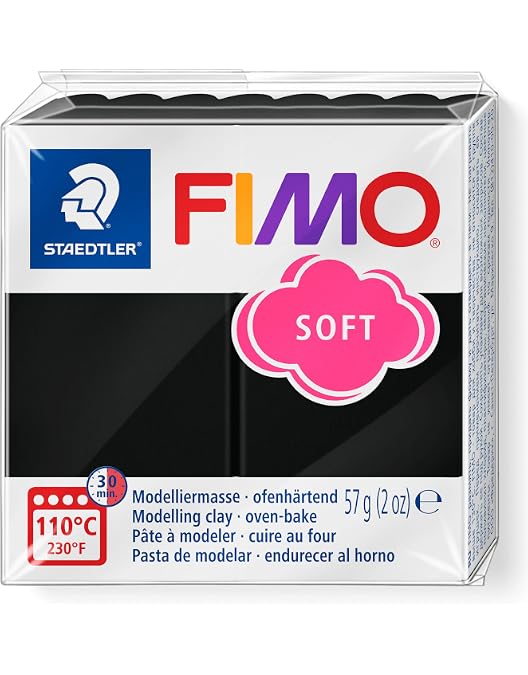 STAEDTLER FIMO Effect Polymer Clay - Botanical Mallow (57g Block), Oven-Harden For Crafts - View #4