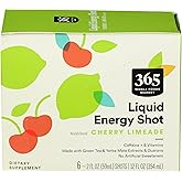 365 by Whole Foods Market Energy Shot, Cherry Limeade, 2 Fl Oz