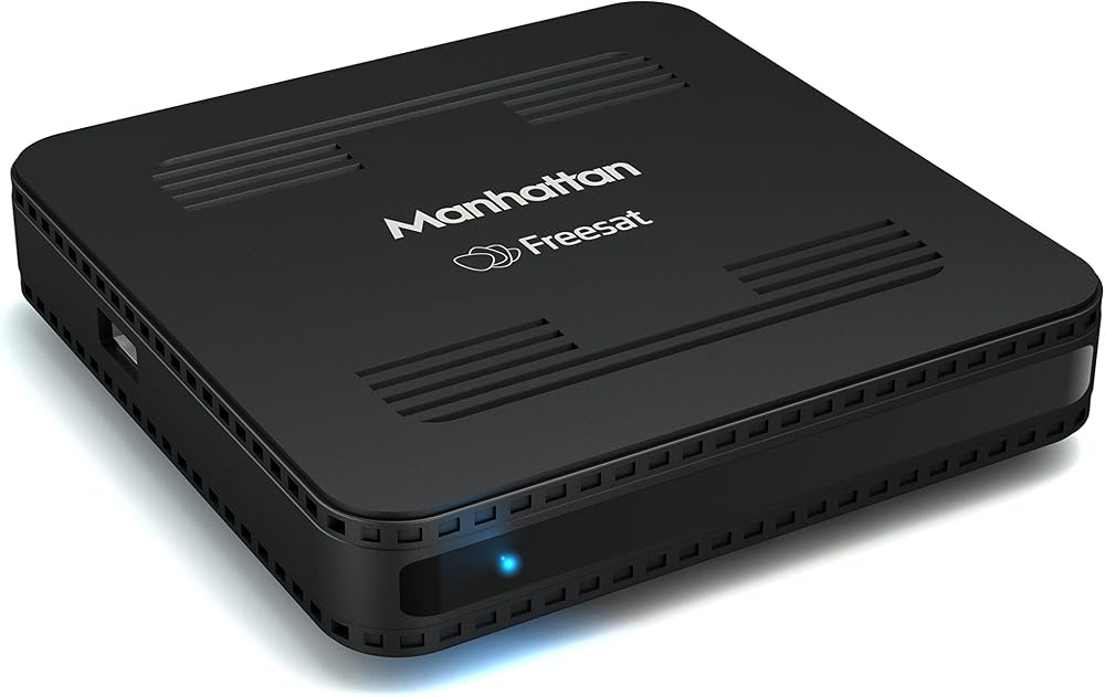 Manhattan SX Freesat HD Box Freeview Satellite TV Receiver UK Designed No