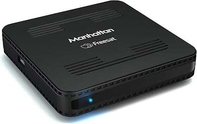 Manhattan SX Freesat HD Box Freeview Satellite TV Receiver UK Designed No