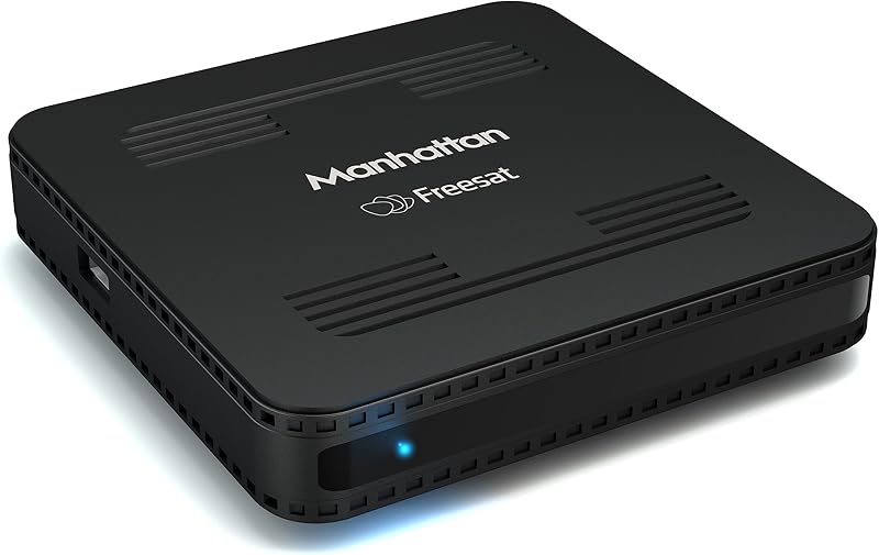 Manhattan SX Freesat HD Box Freeview Satellite TV Receiver UK Designed No
