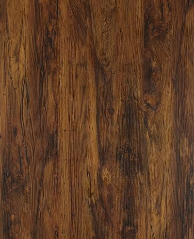 Timeet Brown Wood Grain Self Adhesive wallpaper 40x300cm peel & stick