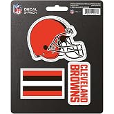 FANMATS NFL Unisex-Adult NFL 3 Piece Decal Set