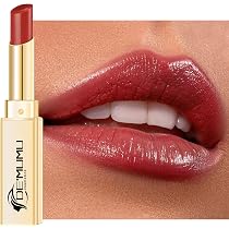 Amazon.com : DE'MUMU Berry Red Lipstick for Women Hydrate Lipstick ...