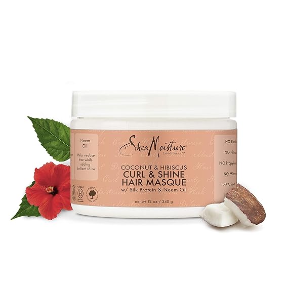 shea moisture coconut masque
