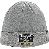 ZHATS Standard NCAA Officially Licensed Beanie Hat Ranger Patch Switch Light Grey, One Size
