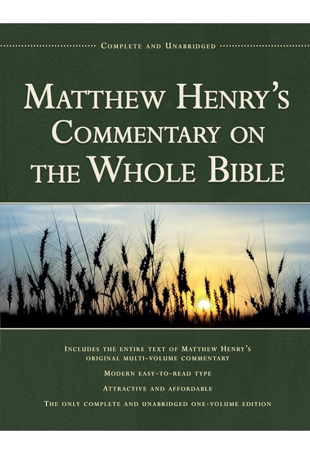 Matthw Henry's Commentary on ther Whole Bible (six volume set