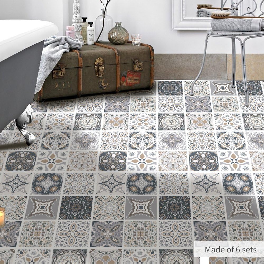 Alwayspon Vinyl Floor Wall Tiles Sticker - Image 5