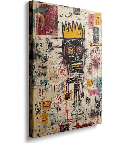 Amazon.com: Notary 1983 de Jean-Michel Basquiat - Arte de pared