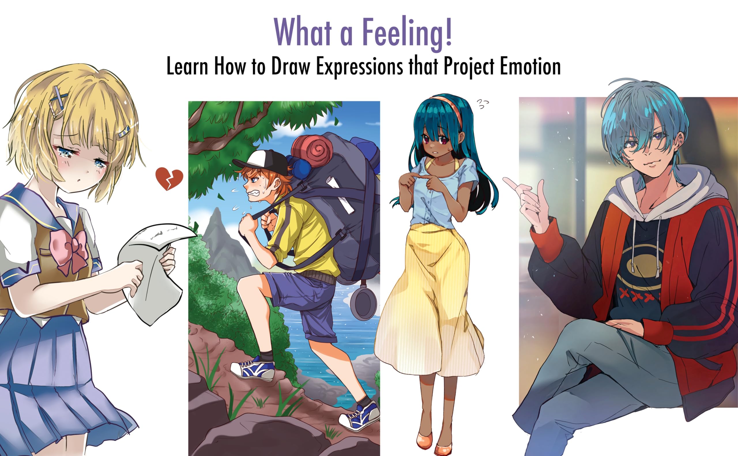 The Master Guide to Drawing Anime: Expressions & Poses: Figure Drawing Essentials for the Aspiring Artist – A How to Draw Anime / Manga Books Series (Volume 6)