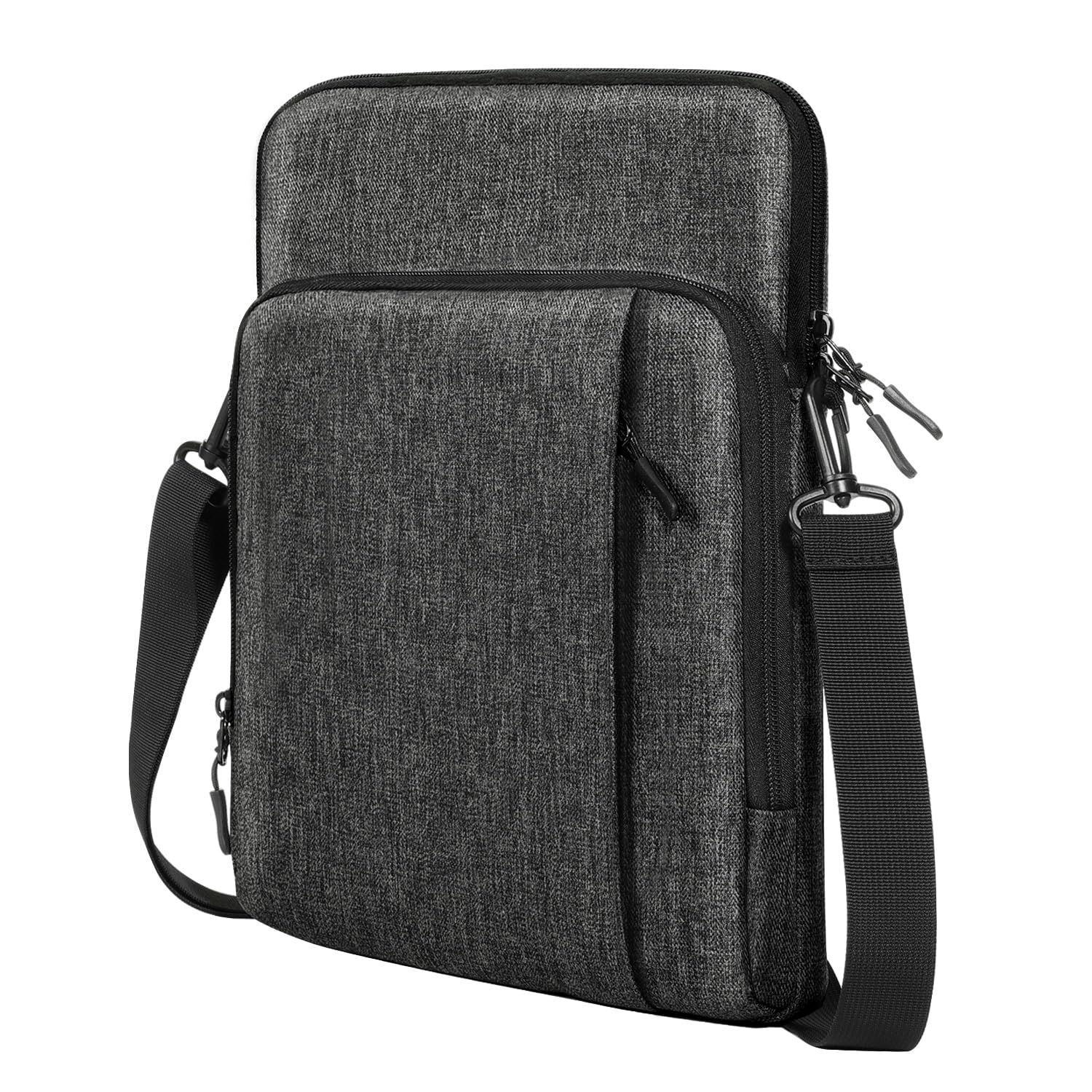 Dadanism 13.3 Inch Tablet Sleeve Shoulder Bag Carrying Case for iPad Pro 13" M5/M4 2025/2024, iPad Air 13" M4/M3 2026/2025, Galaxy Tab S10+/S9 FE+/S9+ 12.4", reMarkable Paper Pro 11.8", Dark Gray — image 1