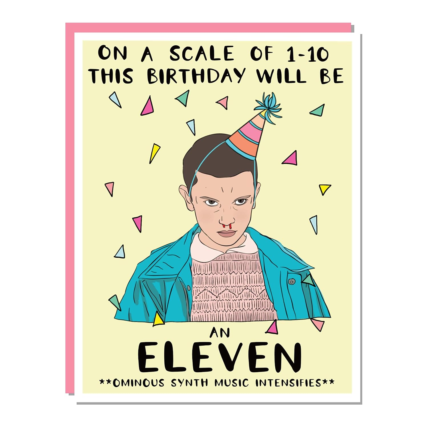 Printable Stranger Things Birthday Card Printable Word Searches