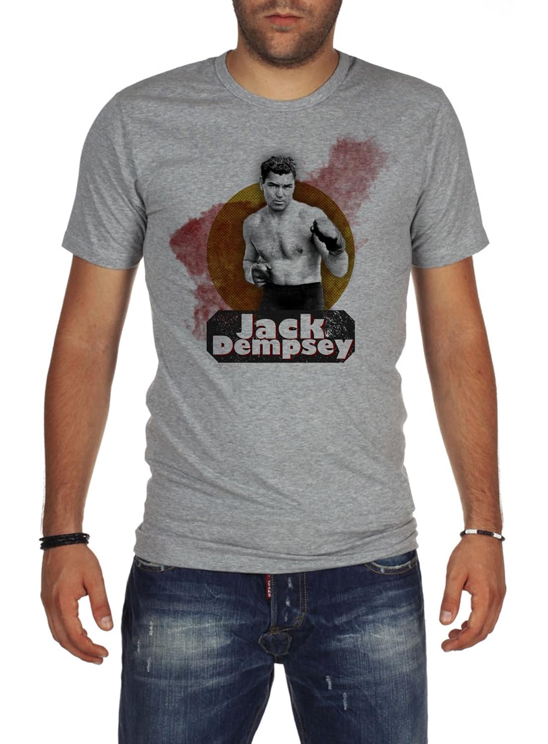 Boxing Jack Dempsey Tribute T Shirt 3299 Jznovelty