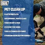 UltraGrime Ultra Large Pet Wipes for Dogs & Cats - Pack of 40 view 3