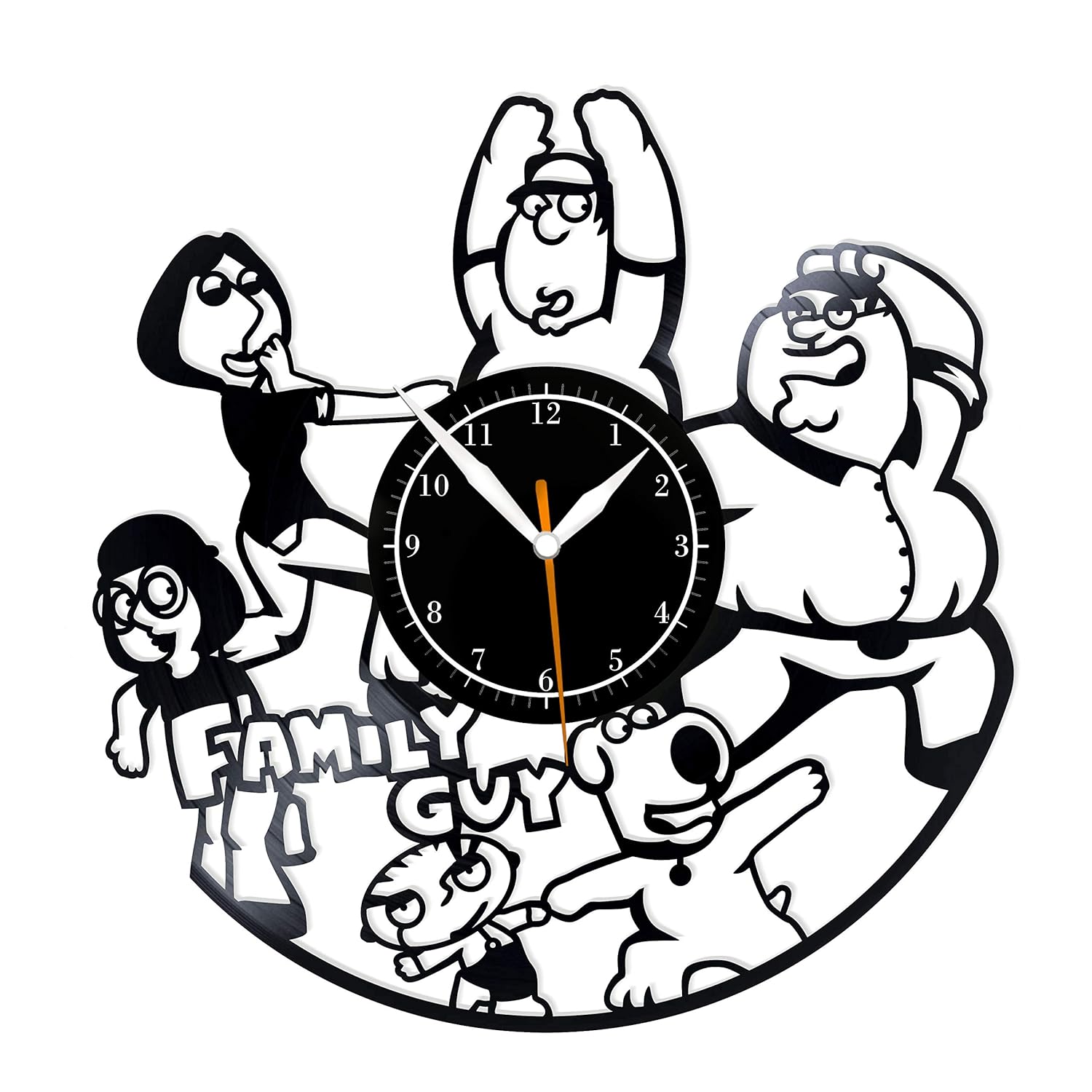 Mirag Family Guy Vinyl Clock 12 Wall Clock #unique #gifts #by #mail  Mirag Family Guy Vinyl Clock 12 Wall Clock