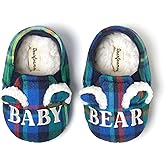 Dearfoams Baby & Kids' Bear Matching Family Slipper Christmas Gifts