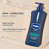 Vaseline Men Fast Absorbing Lotion Body Face 48HR Moisture 24.5 Oz view 4