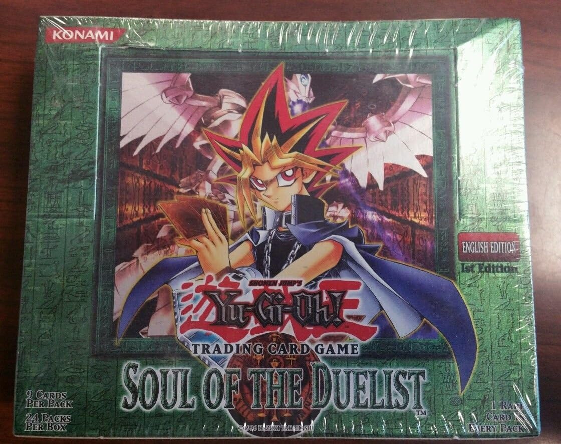 Yugioh 1st edition Soul Of The Duelist English Booster Box 24ct L@@K ^G#fbhre-h4 8rdsf-tg1377368