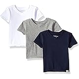 Burt's Bees Baby Baby Boys' Short Sleeve V-Neck Tee