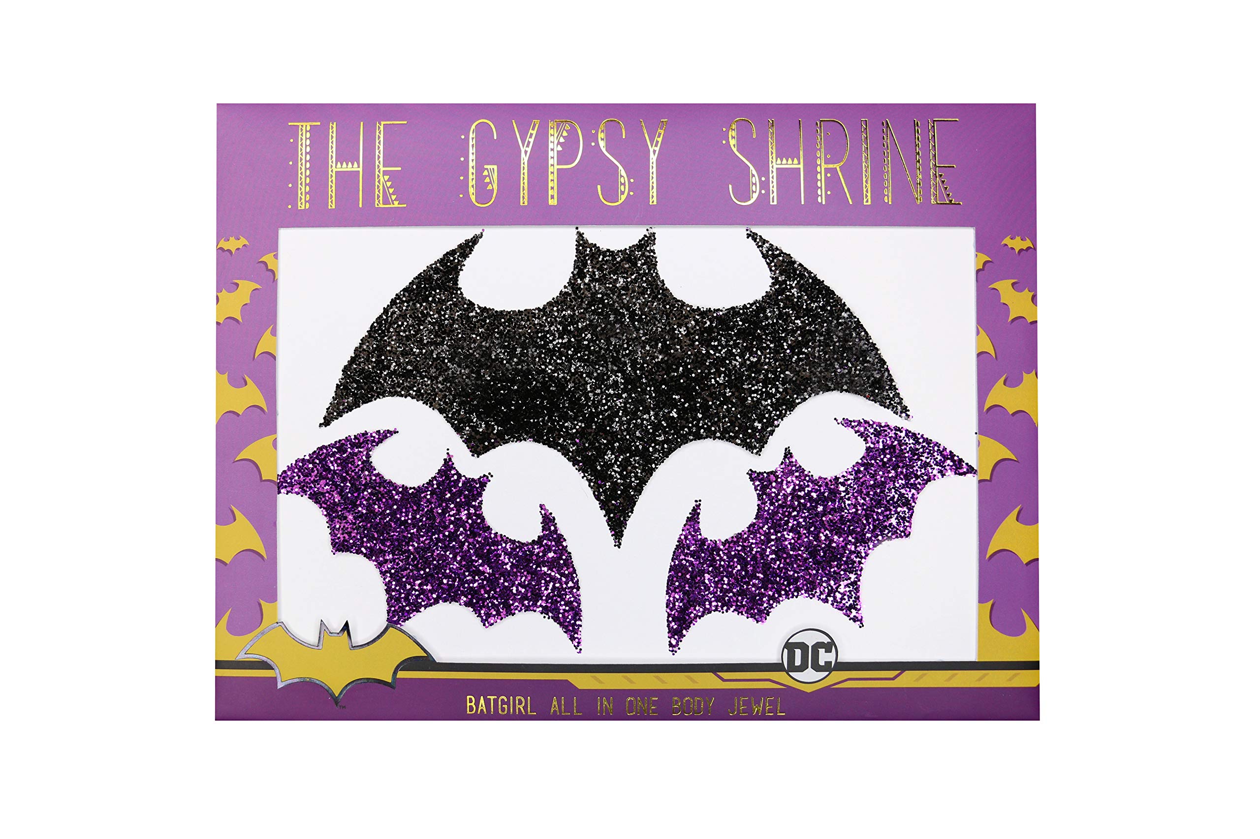 Rubies The Gypsy Shrine Bat Girl Glitter Stickers Halloween Halloween