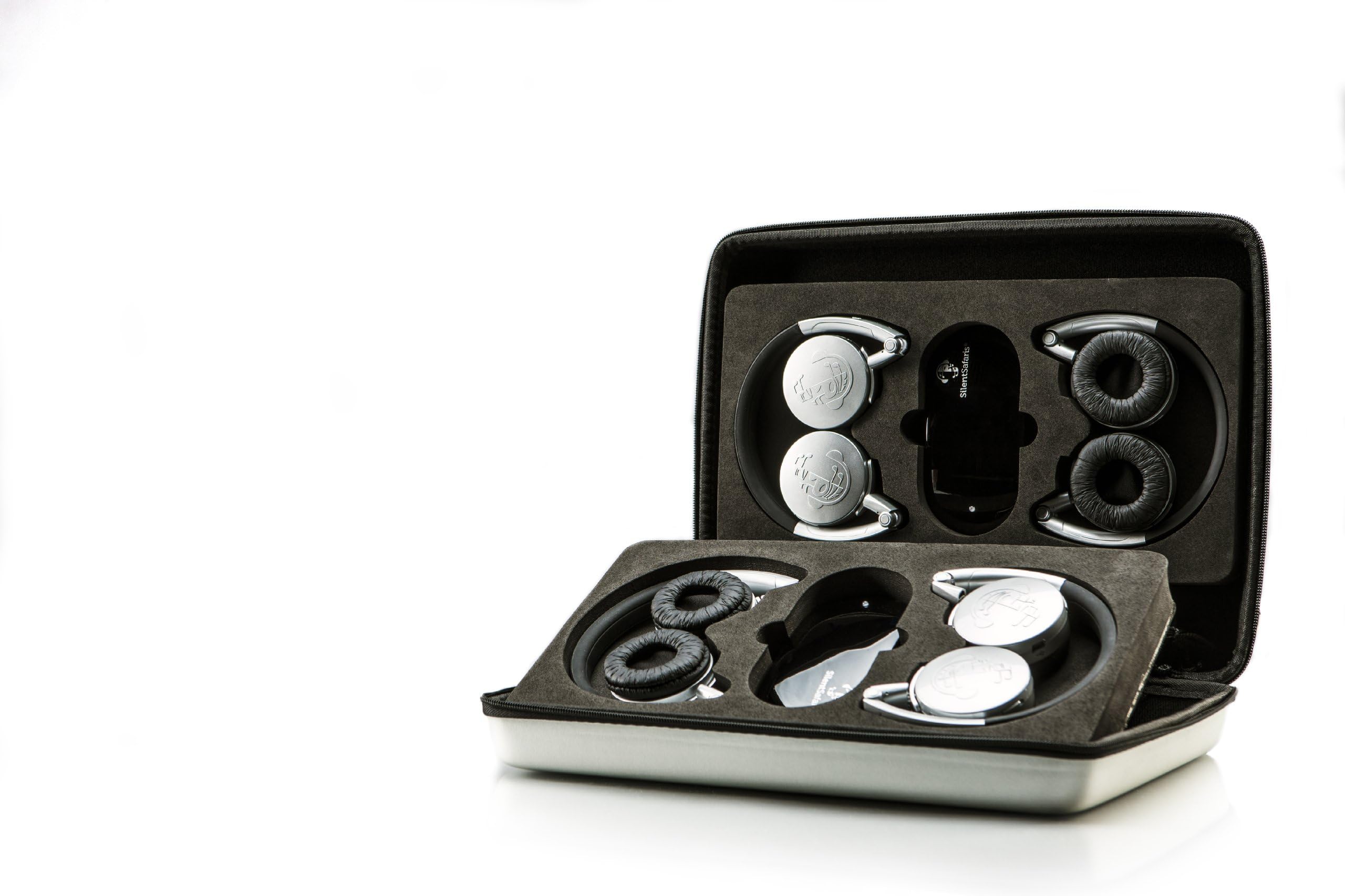 Silent Safaris - 4 Pack Home Edition Wireless Headphones Kit