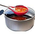 Spoon Buddy - Utensil Rest/Holder - Suction Cup Attaches To Pot Lid on Stove - Holds Spoons, Ladles, Spatulas - Kitchen Cooking Without Mess on Counter or Stovetop