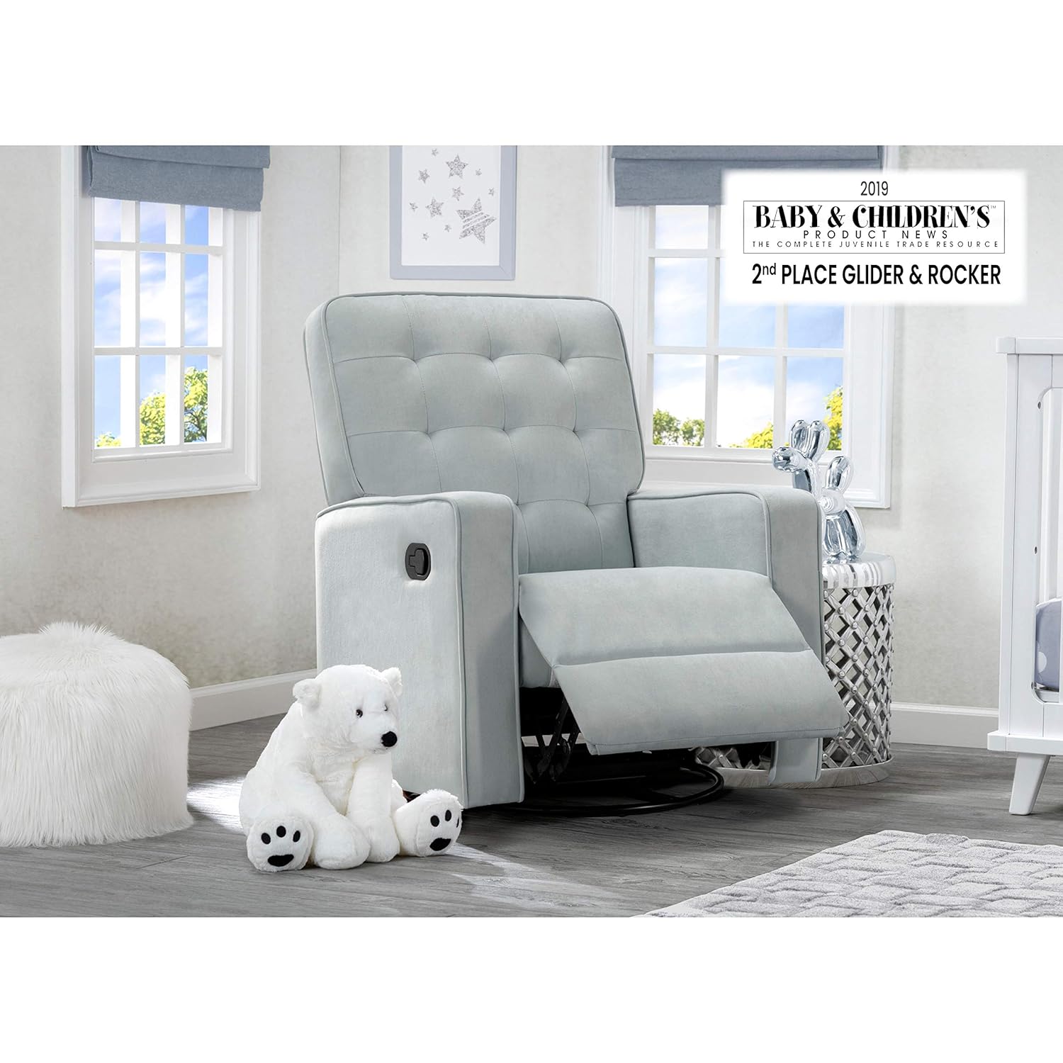 delta children graham nursery glider swivel recliner