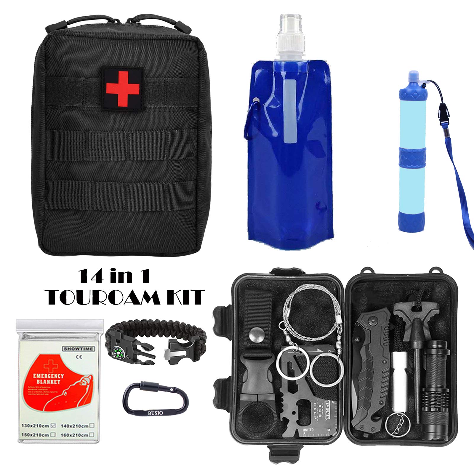 Buy First aid KitEMT Pouch IFAK Bag Trauma Supplies Kit,Emergency