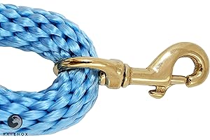 Ravenox Snap Hooks Heavy Duty |(Solid Brass)(3/4" x 4-Pack) | 3/4-inch Swivel Snaps | Keychain Clip with Eye Bolt | Swivel Hook, Bolt Snap for Scuba, Flagpole, Horse Leads, Leashes | Rope Hardware