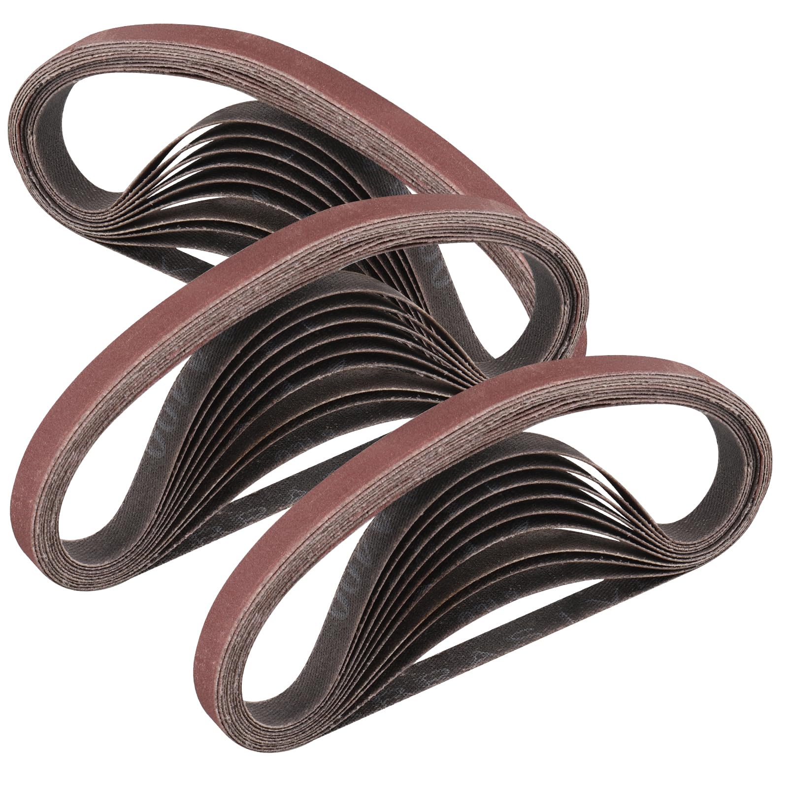 STEBRUAM Sanding Belt 10 x 330 mm,30PCS 240 Grit