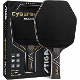 STIGA Cybershape Eclipse Ping Pong Paddle | Hexagon-Shaped, Tournament-Quality Paddle for Spin, Speed and Control, Professional Performance Ping Pong Paddle