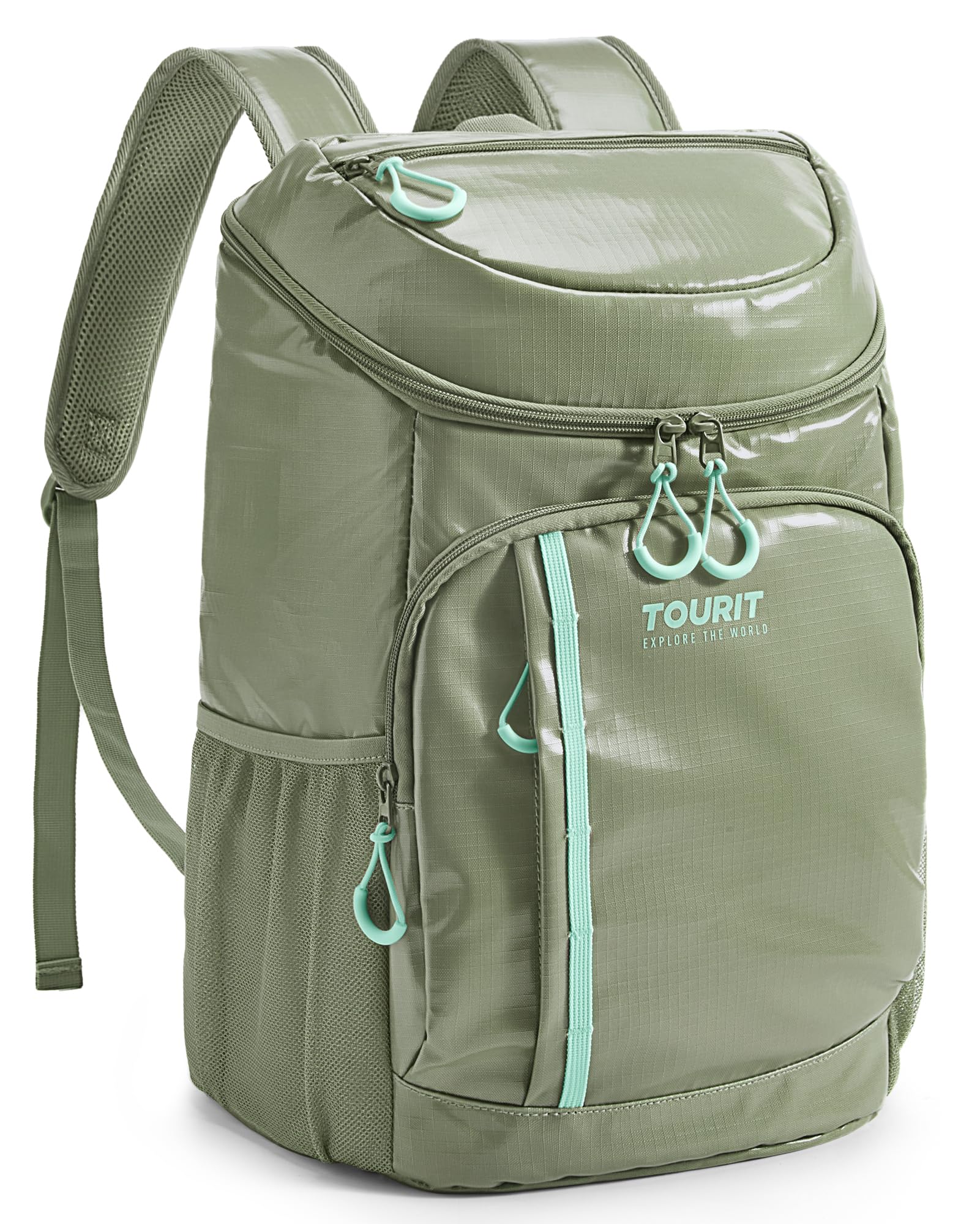 TOURIT Cooler Backpack 30 Cans Lightweight Insulated Backpack Cooler Leak-Proof for Men and Women Image