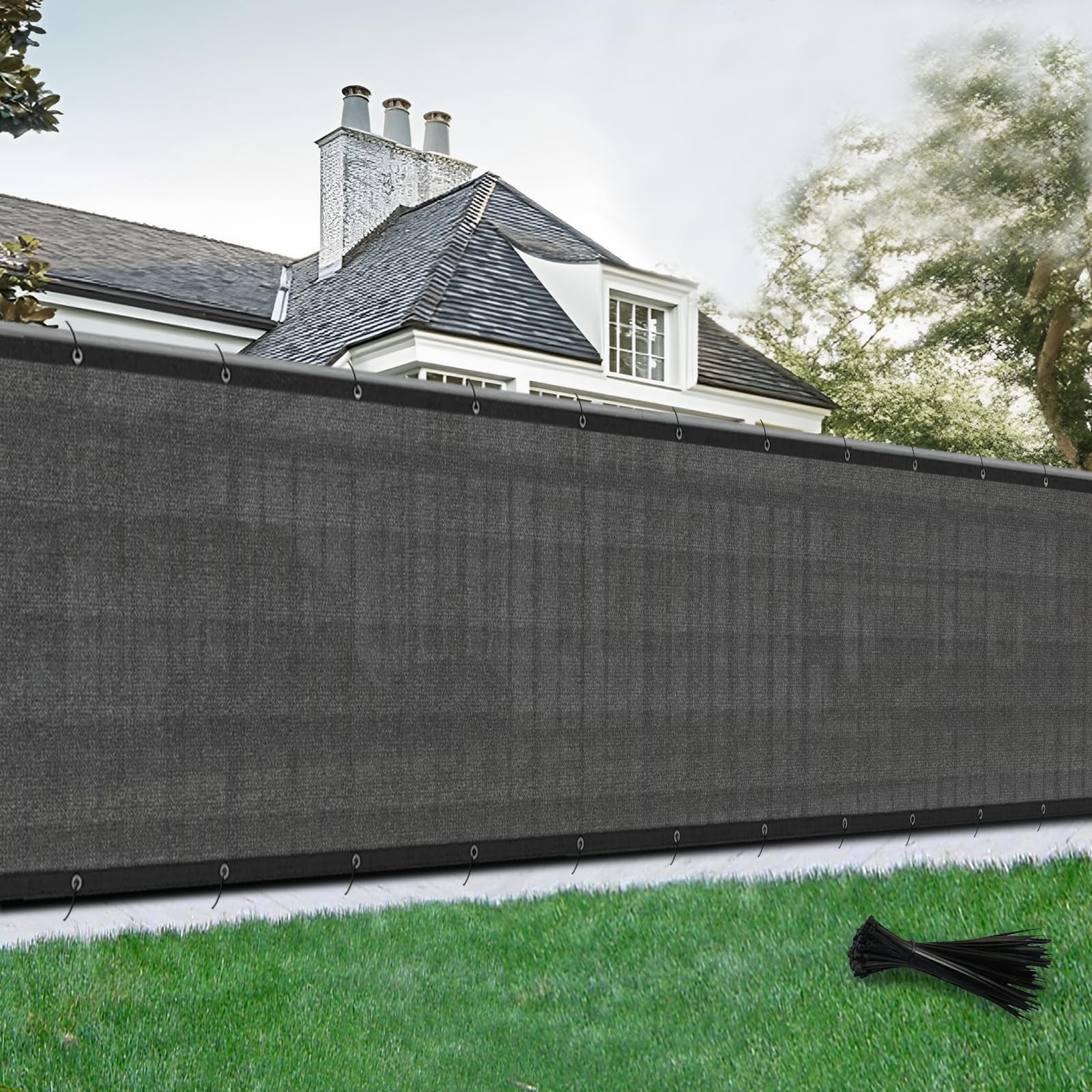 SUNLAX Privacy Fence Screen 5' x 82' Heavy Duty