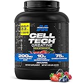 MuscleTech Creatine Monohydrate Powder - Cell-Tech Creatine Powder Post Workout Recovery Drink, Muscle Builder & Musclebuilding Creatine Supplement - Fruit Punch, 6 lbs (56 Serv) - Packaging May Vary