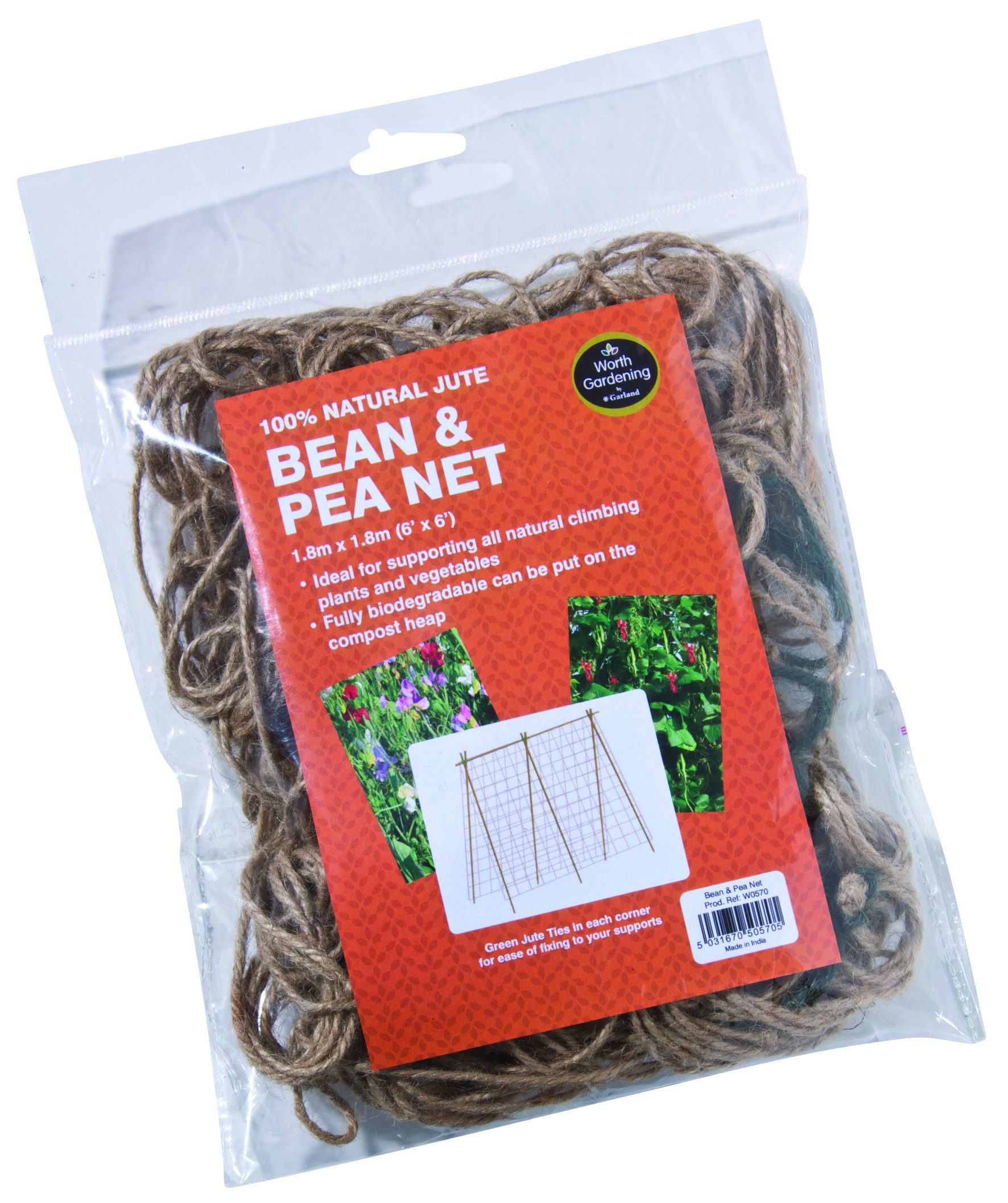 Bean & Pea Net 1.8m (6') x 1.8m (6')