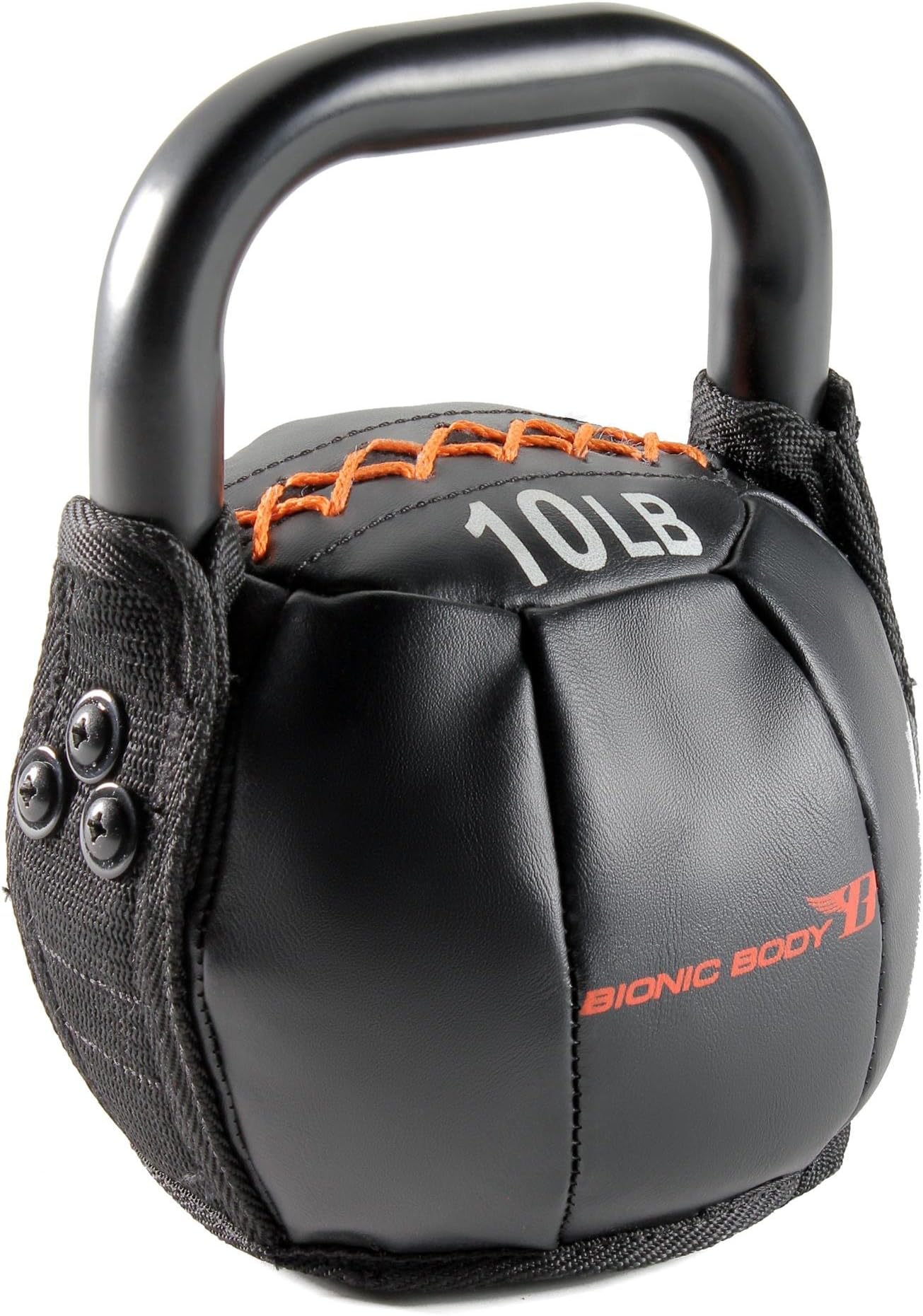 Bionic Body Soft Kettlebell with Handle - 10, 15, 20, 25, 30, 35, 40 lb. for Weightlifting, Conditioning, Strength and Core Training