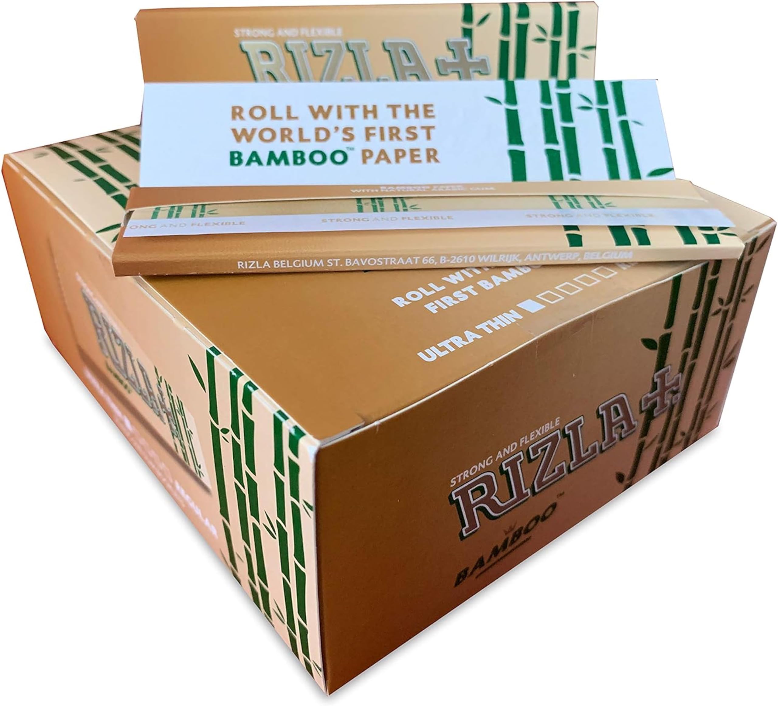 Rizla Bamboo King Size Rolling Papers – 50 Booklets – The Iconic Brand Since 1796