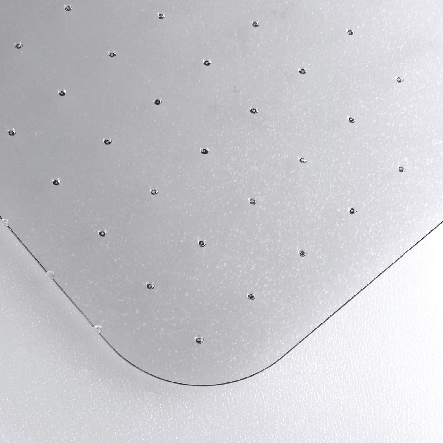 Basics Polycarbonate Carpet Chair Floor Mat with Lip - 47 Inches x 35 Inches : Office Products