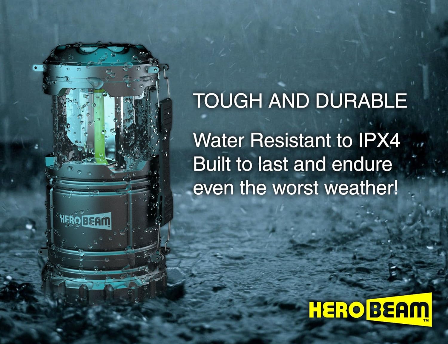 2 x LED Lantern V2.0 with Flashlight - The Original & Best Lantern/Flashlight Combo. 2020 Tech (350 LUMENS) - Collapsible Camp Lamp - Great Light for Camping, Car, Shop, Garage - Batteries Included: Sports & Outdoors