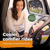 CARAMAZ Car Window Shades for Baby 51x31 cm Pack of 2 UV Protection view 4
