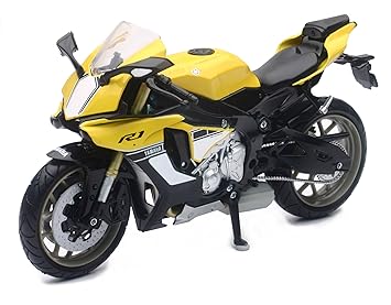 moto yamaha jaune