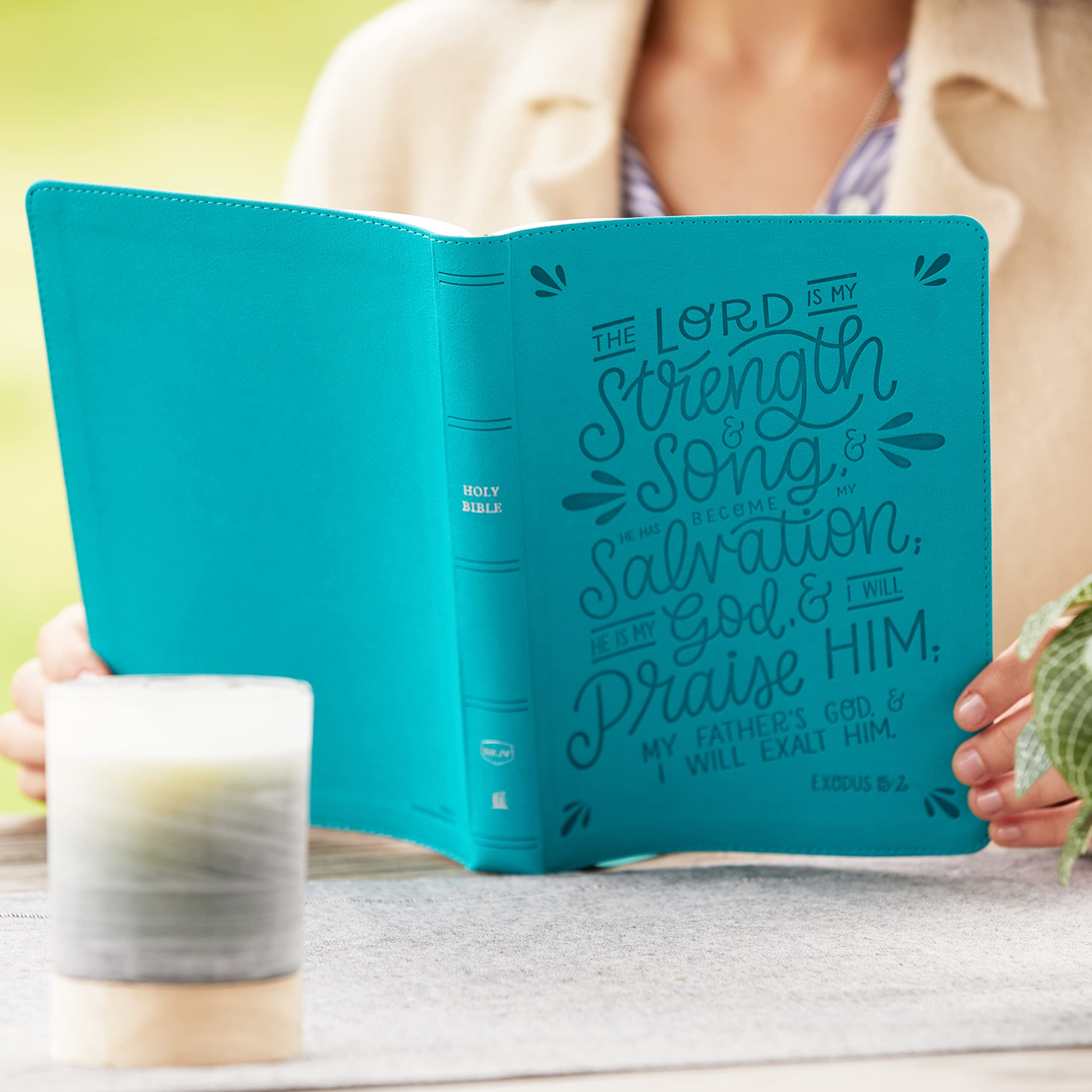 NKJV, Thinline Bible, Verse Art Cover Collection, Leathersoft, Teal, Red Letter, Comfort Print: Holy Bible, New King James Version NKJV, Thinline Bible, Verse Art Cover Collection, Leathersoft, Teal, Red Letter, Comfort Print: Holy Bible, New King James Version NKJV, Thinline Bible, Verse Art Cover Collection, Leathersoft, Teal, Red Letter, Comfort Print: Holy Bible, New King James Version Imitati