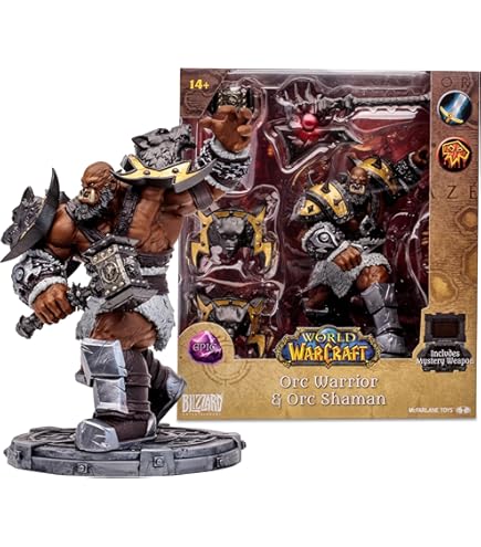 World of Warcraft アクションフィギュア 4体セット World of Warcraft アクションフィギュア 4体セット