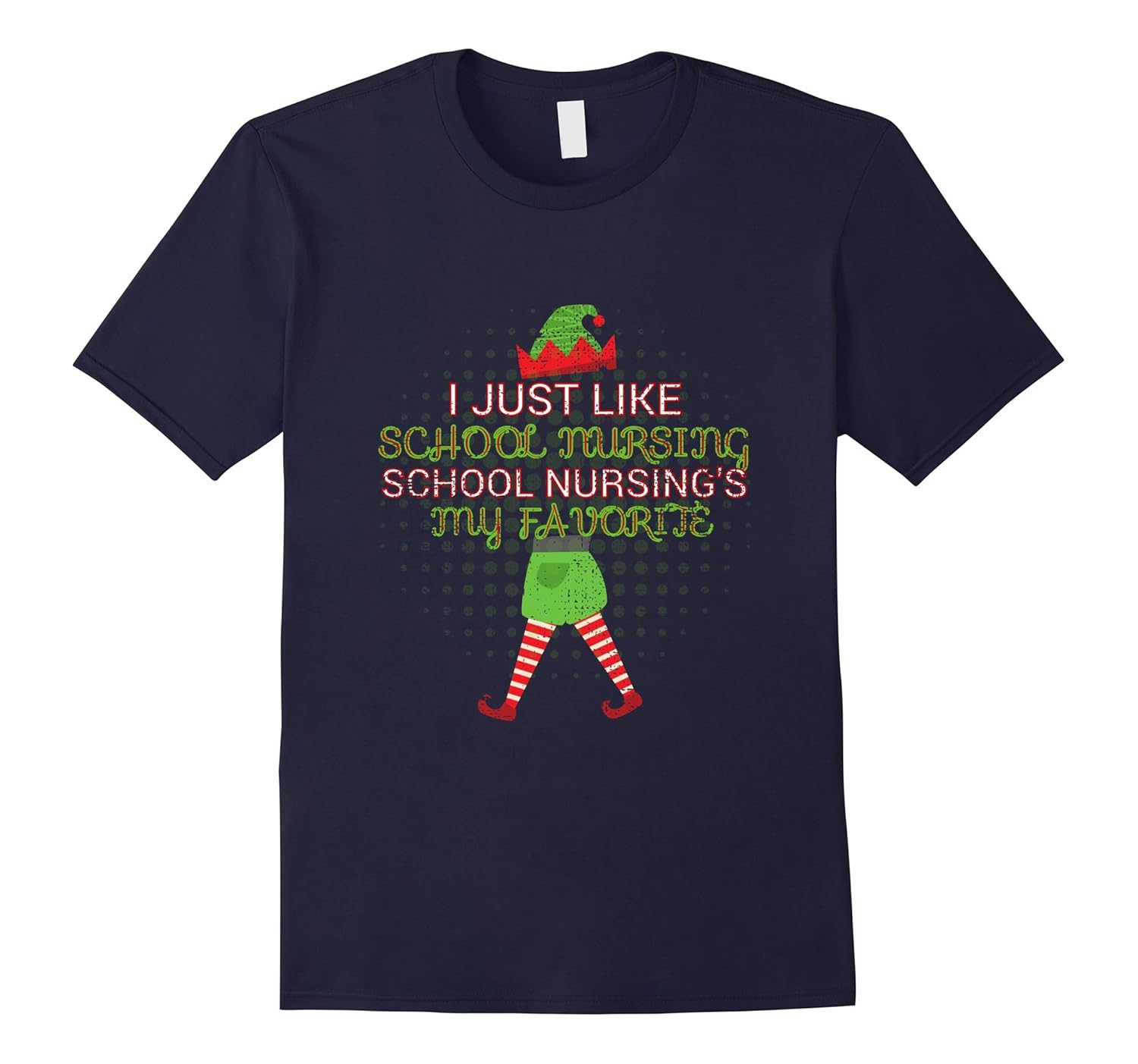 Funny Nurse Christmas Shirt / Christmas Party School Nurse-ANZ