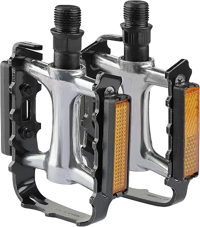 Hycline 9/16 Inch Bike Pedals Aluminum Non-Slip Replacement Pedals Set