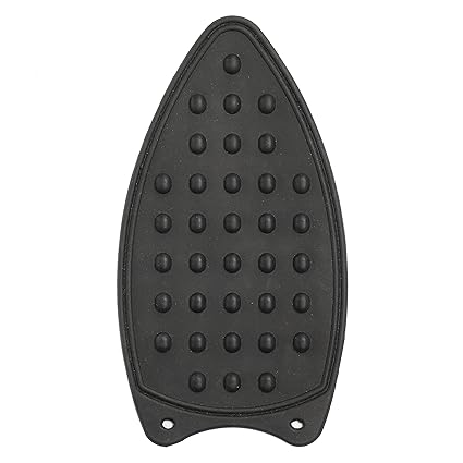 Encasa Homes Silicone Mat for Hot Iron - Heat Resistant Anti-Slip - Black