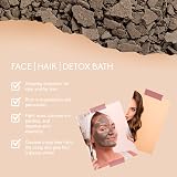 Bleu & Marine Bretania Ghassoul Clay Mask 500g Natural Organic Face Body Hair view 3