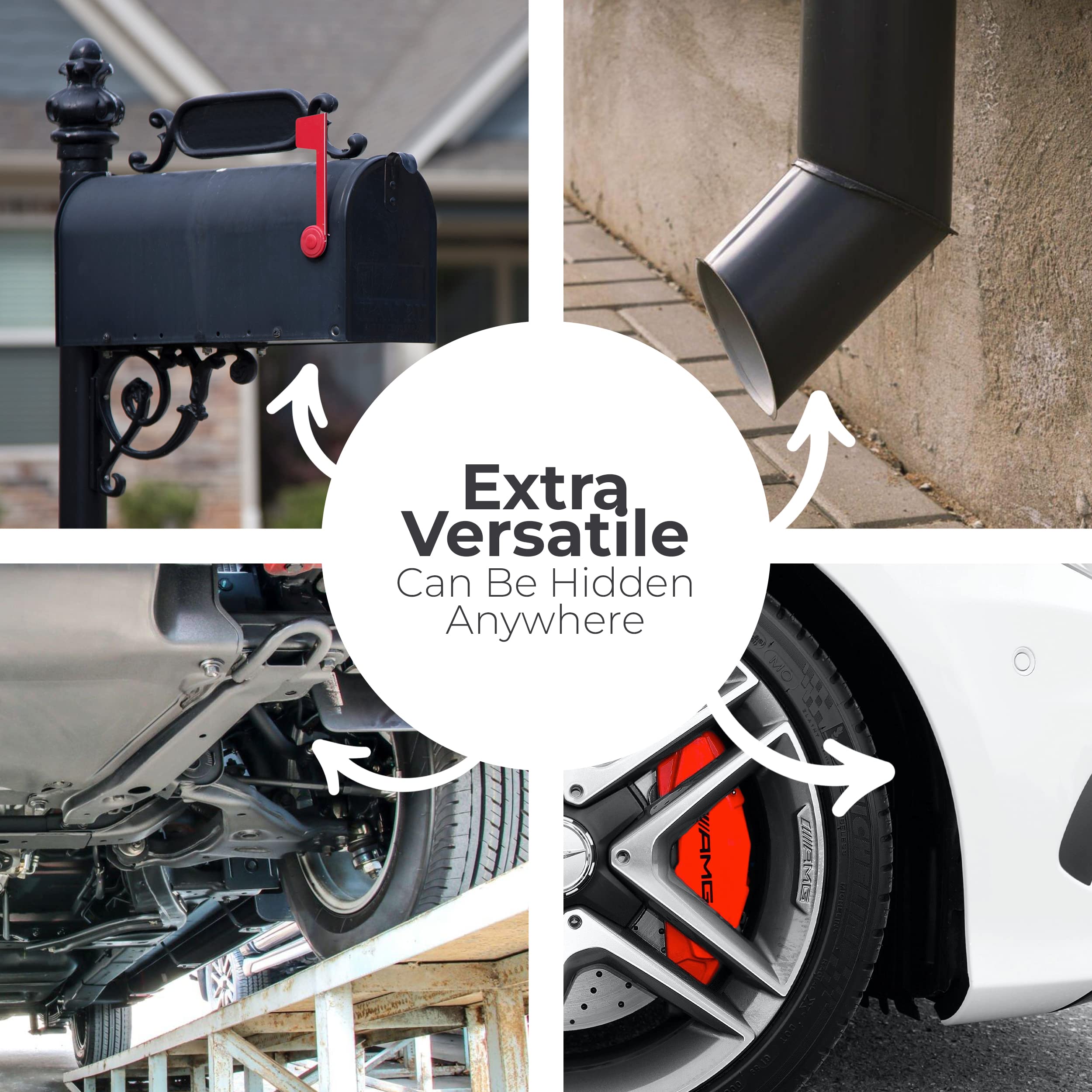 RamPro Hide A Key Key Holder Under Car Hide A Key for Your Car So You Never Lock Out